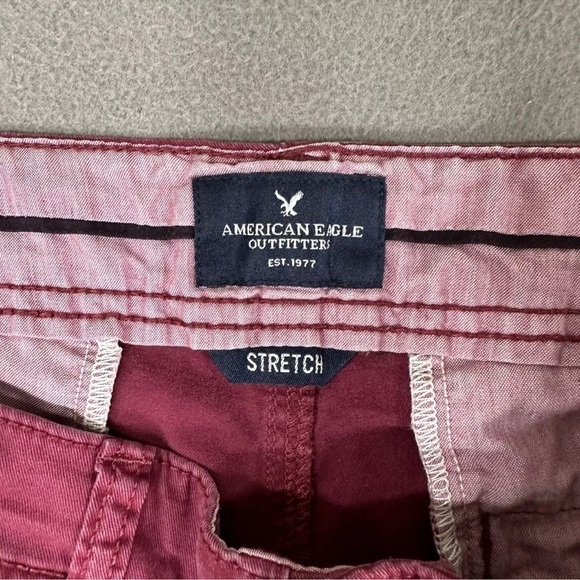 American Eagle Stretch Midi Chino shorts womens size 4 - Picture 3 of 7